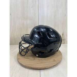 Schutt Black Fastpitch Batting Helmet Size Small w/ face guard